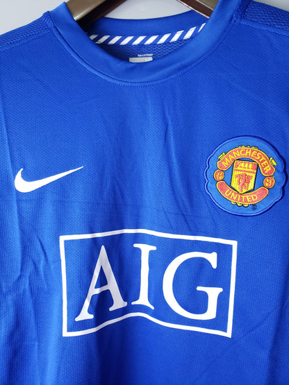 Manchester United Away Long Sleeve 07/08 Retro