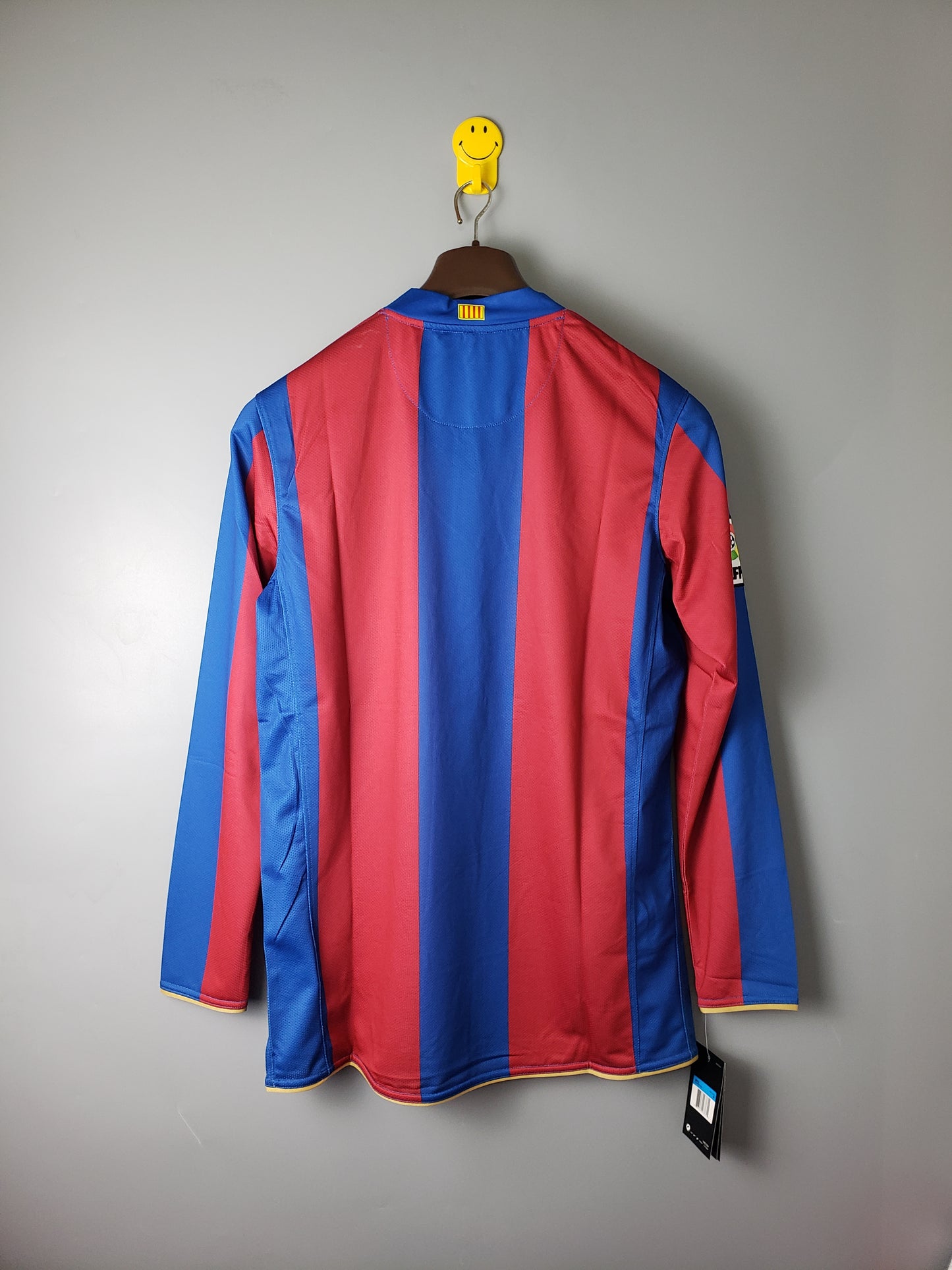 Barcelona Home Long Sleeve 07-08 Retro