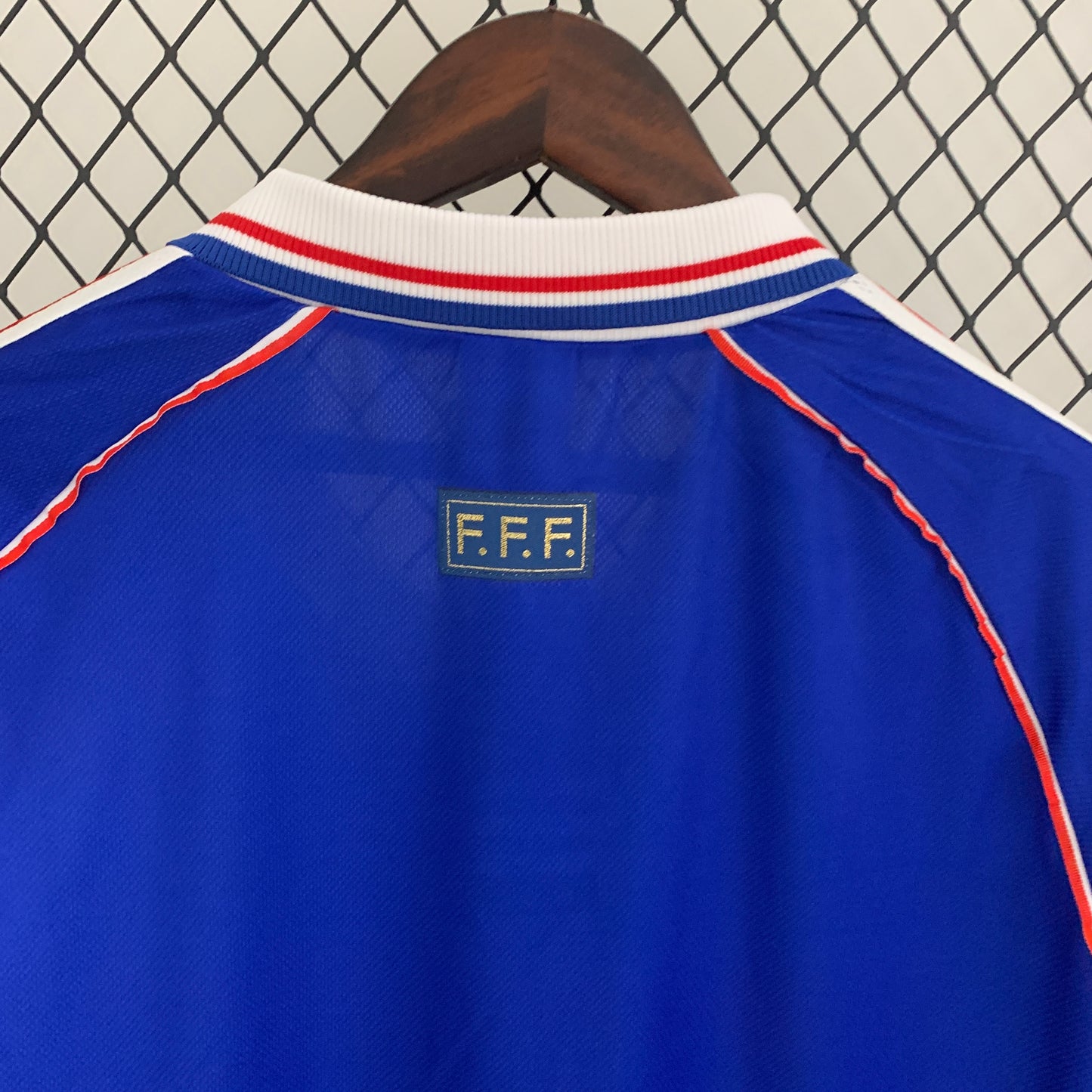 France Home 98 World Cup Retro Long Sleeve