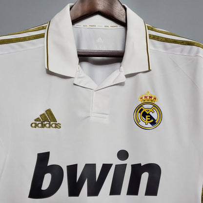 Real Madrid Home Long Sleeve 11/12 Retro