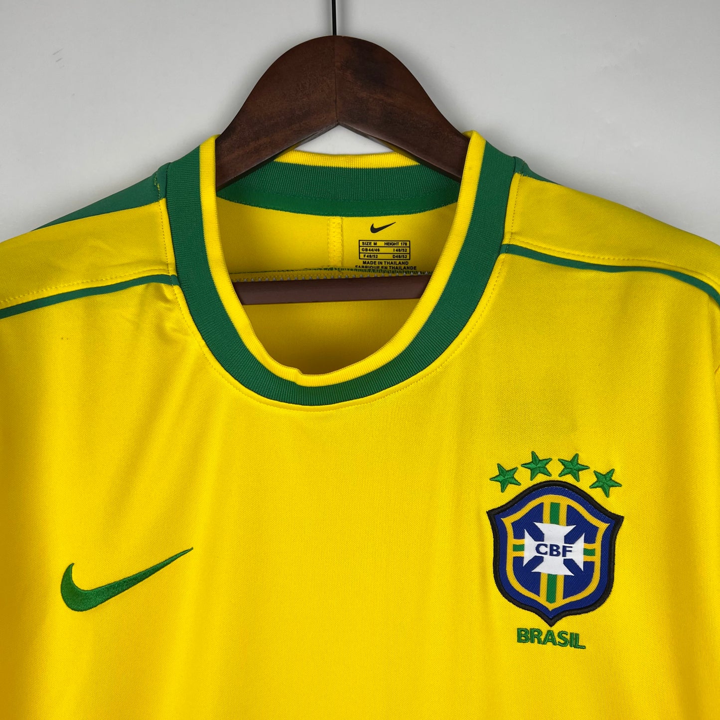 Brazil Home 1998 Long Sleeve Retro