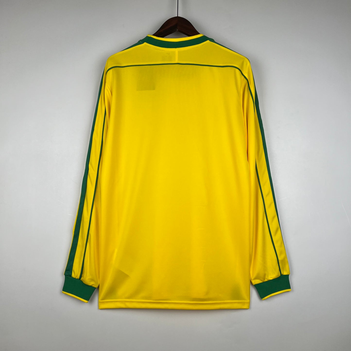 Brazil Home 1998 Long Sleeve Retro