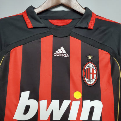 AC Milan Home Long Sleeve 06/07 Retro