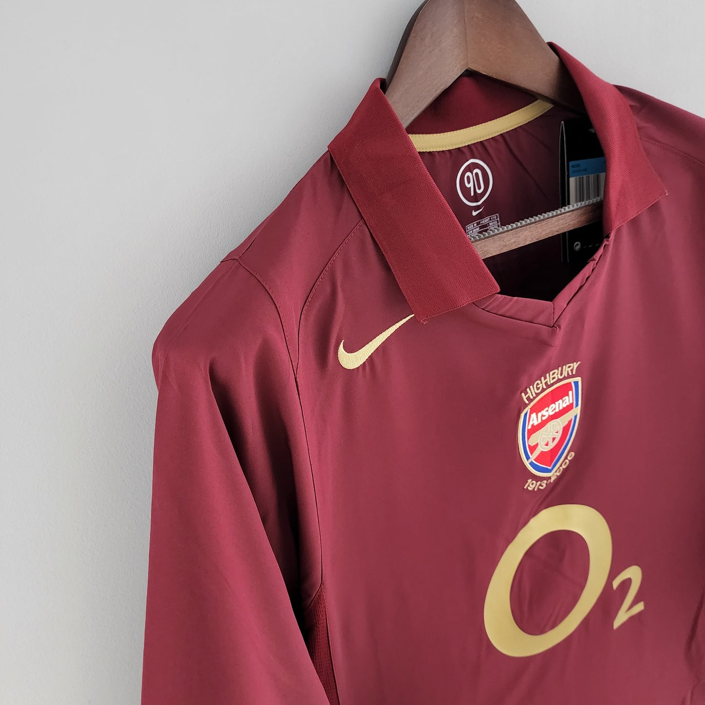 Arsenal Home Long Sleeve 05/06 Retro