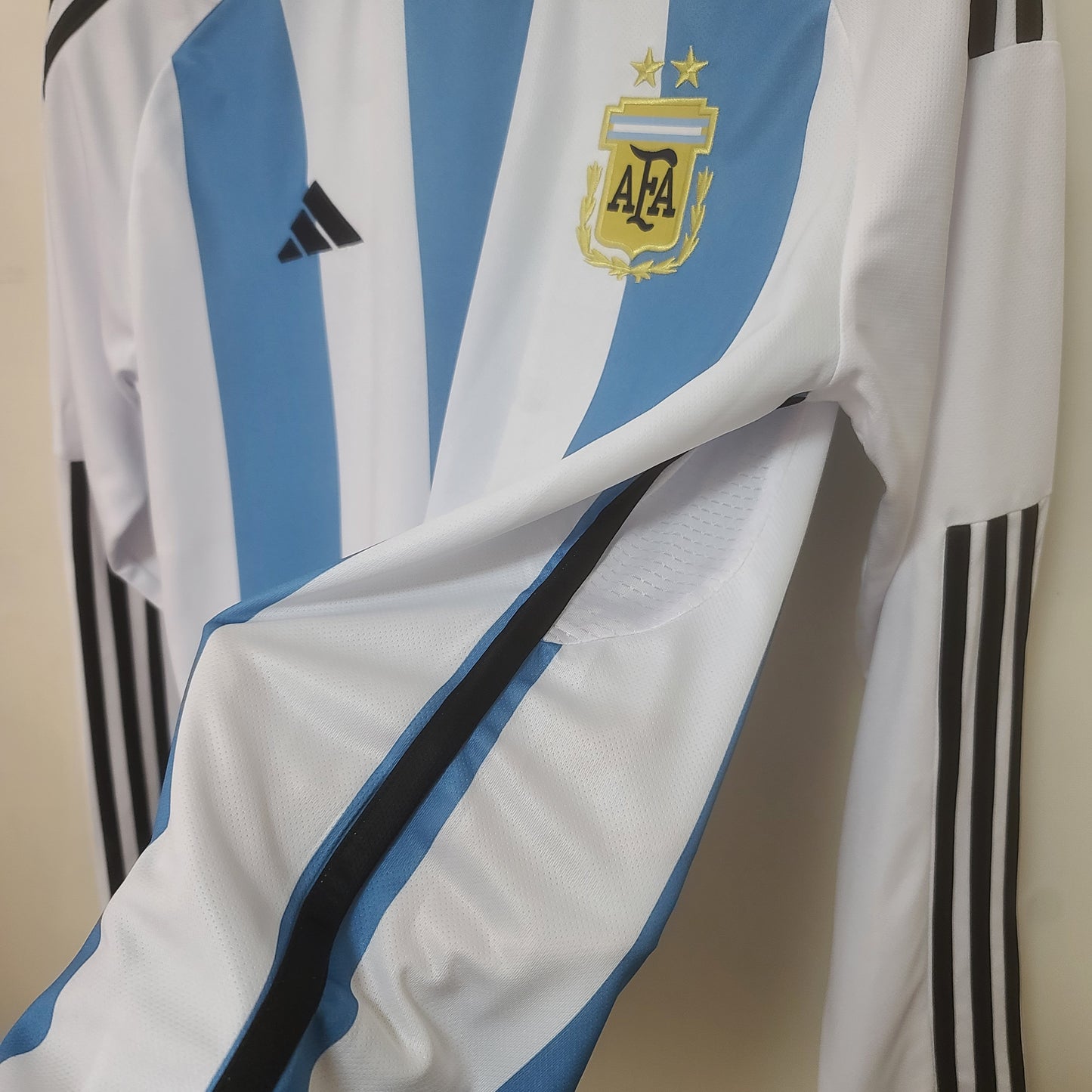 Argentina Home 2022 Retro Long Sleeve