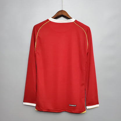 Manchester United Home Long Sleeve 06/07 Retro