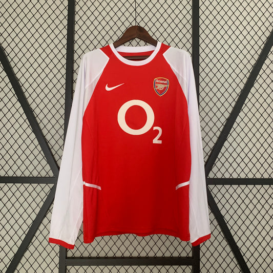 Arsenal Home Long Sleeve 02/03 Retro