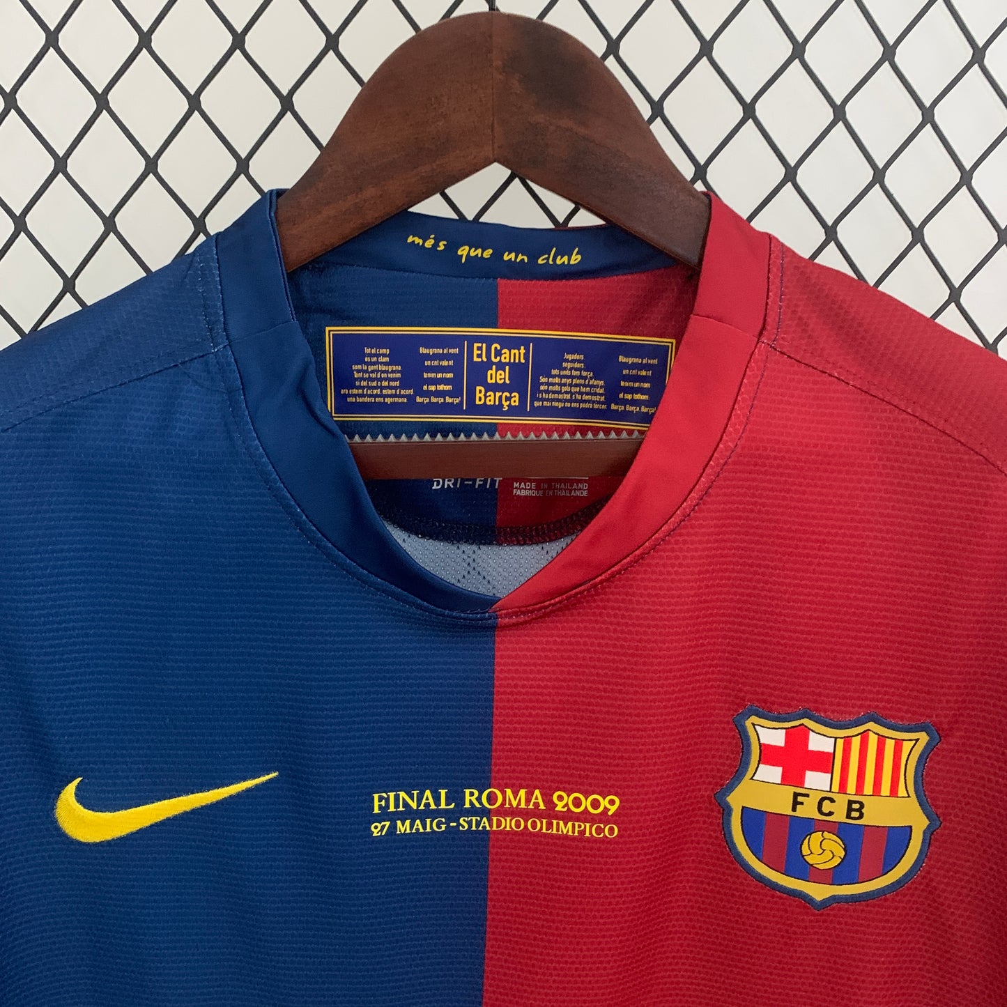 Barcelona Home Long Sleeve 08/09 Retro