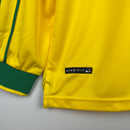 Brazil Home 1998 Long Sleeve Retro