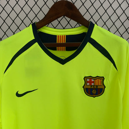 Barcelona Away Long Sleeve 05/06 Retro