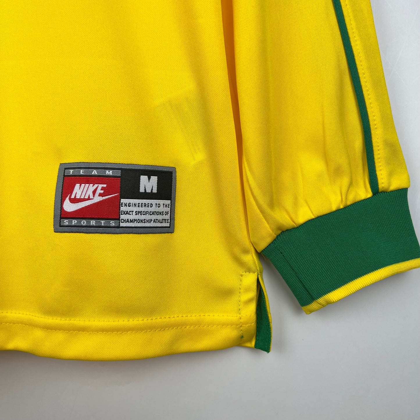 Brazil Home 1998 Long Sleeve Retro