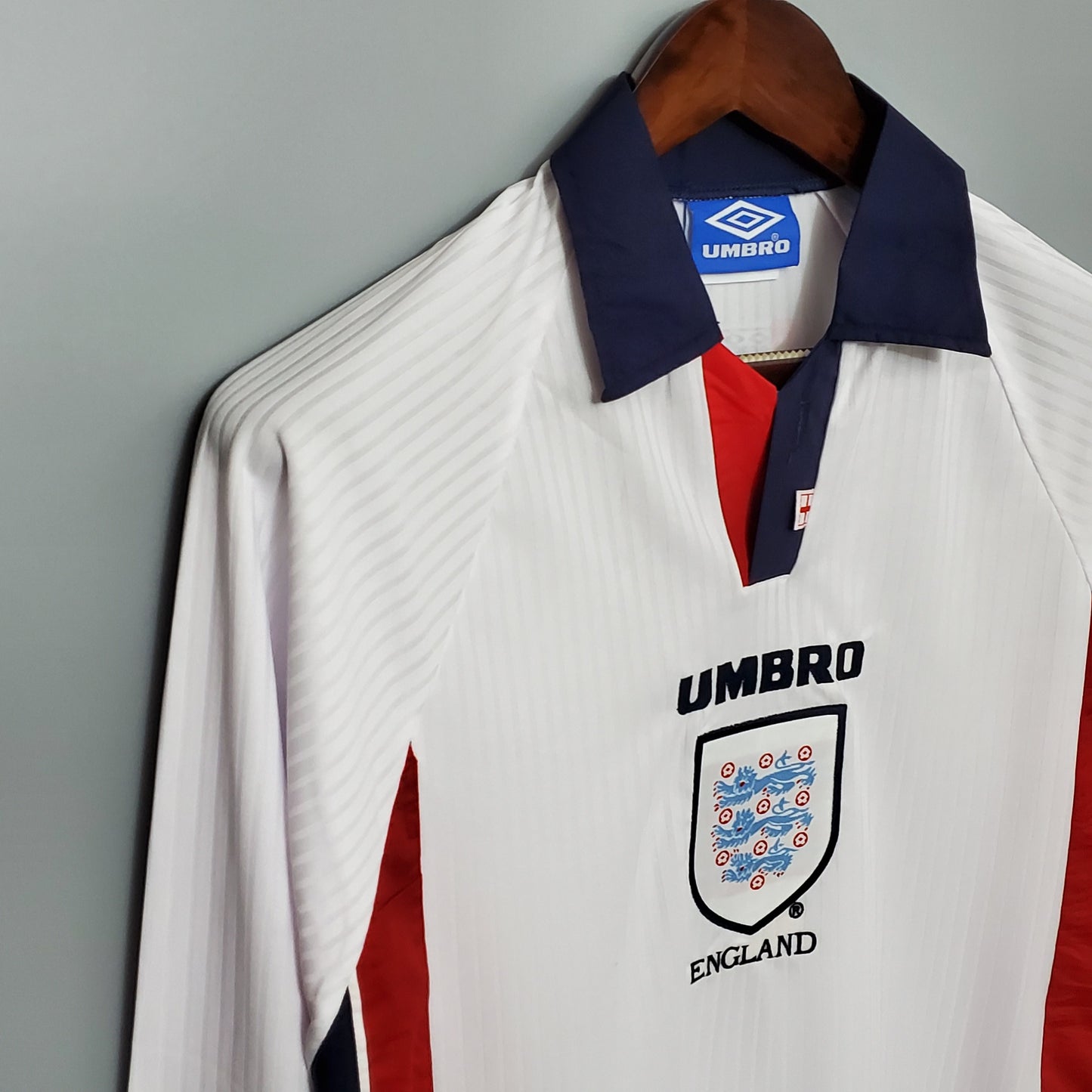 England Home 1998 Retro Long Sleeve